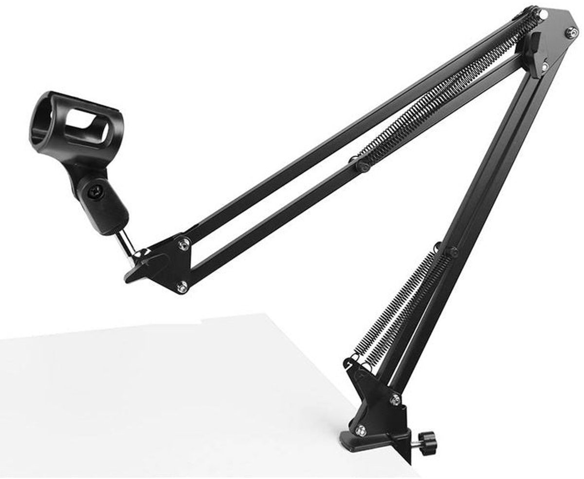 Platinum MPC1BK Volledig flexibele microfoonarm met tafelklem
