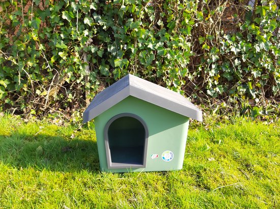 Imac hondenhok zeus 50 2nd life grijs - groen