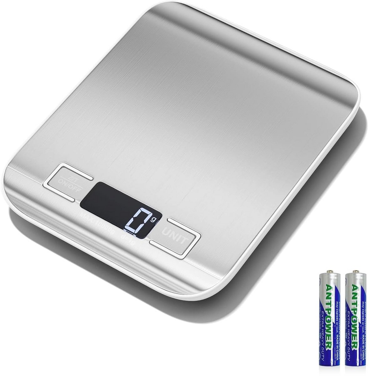 Digitale keukenweegschaal 10 kg met LCD-display voor krachtig meten en koken