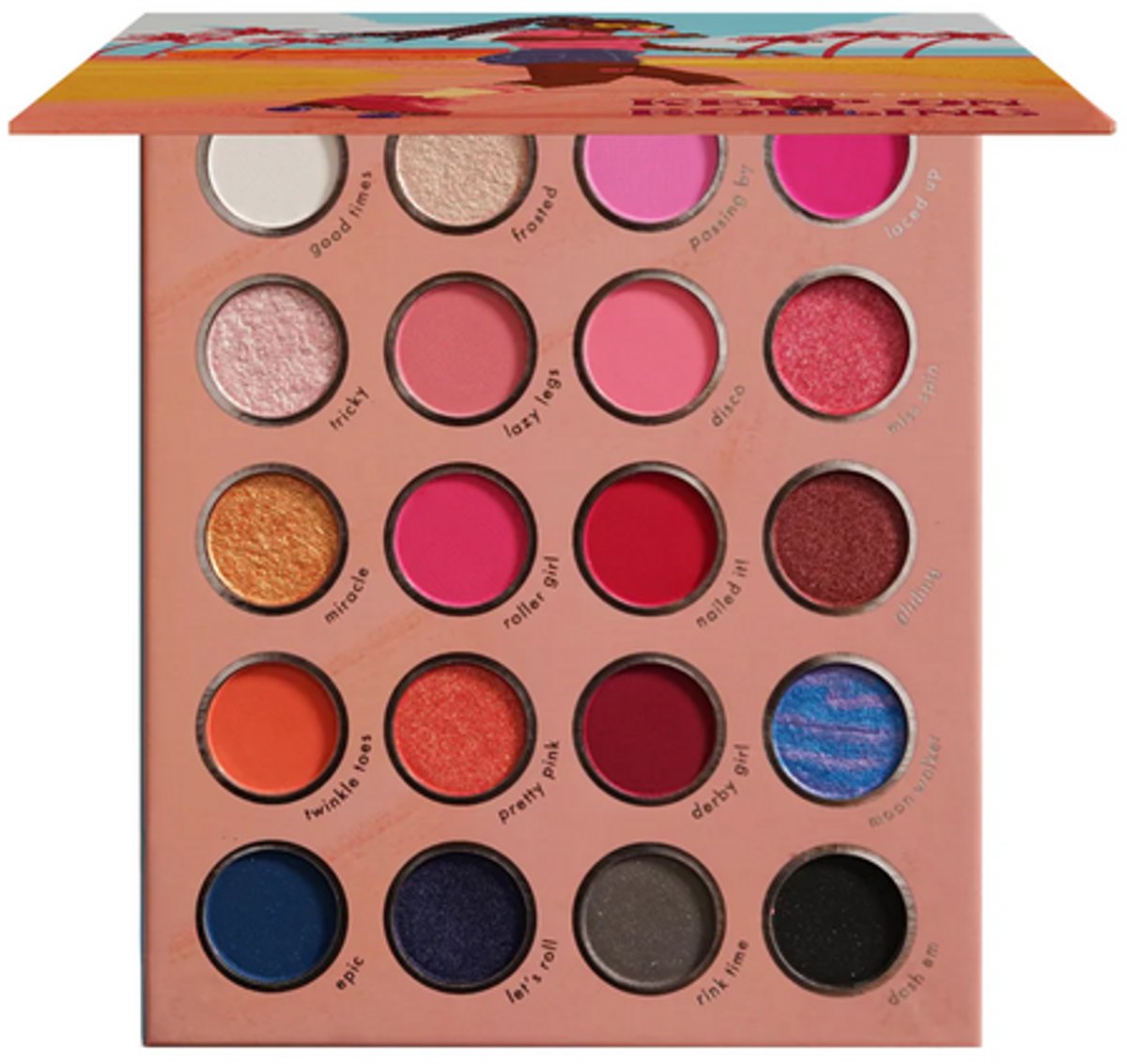 Kara Beauty - Keep On Rolling - Oogschaduwpalette - 20 Kleuren - Oogmake-up - VEGAN - 12 g