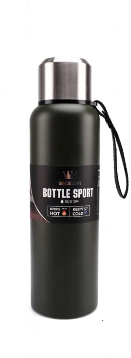 Conway Living - Thermosflessen 1,5 liter - Thermos - Vaatwasserbestendig - 3 layer Stainless Steel - Thermosfles houdt 24 uur warm of koud - Lekvrij