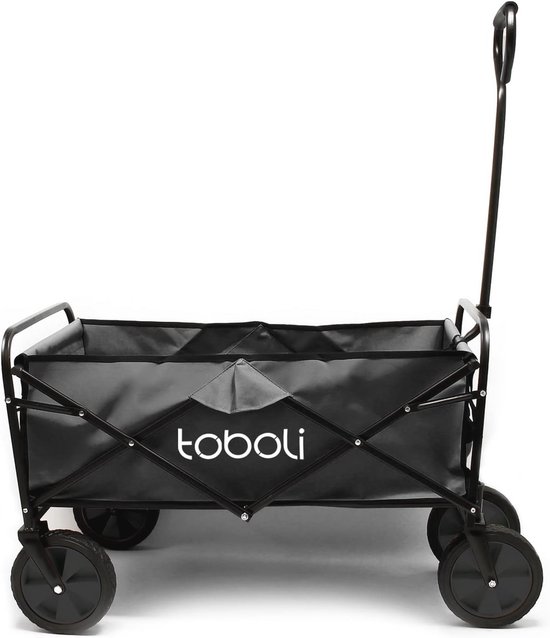 Opvouwbare Bolderkar Offroad voor tot 100 kg - Handkar voor Transport en Uitstapjes van LifeGoods — afbeelding 5