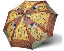doppler paraplu Art Collection Magic Klimt UV - Protection Der Kuss veelkleurig