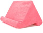 Sponge Pillow Serie - Tablet & Telefoonhouder - Multi-inzetbaar Kussen - Comfortabel - Stevige Ondersteuning - Kleur: Roze