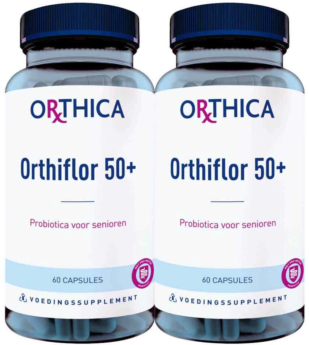 Goedkoopste 2x Orthica Orthiflor 50 60 capsules