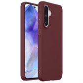 Coque imoshion - Compatible avec Samsung Galaxy A56 / A36 - Coque arrière couleur - Rouge vin