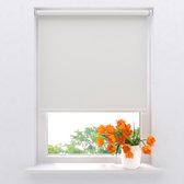 Radeco® Rolgordijn Verduisterend - Mini - Licht Grijs - 90 x 150 cm - Full Color - Rolgordijn zonder boren