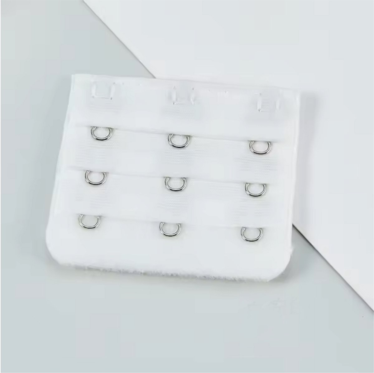 CHPN - BH verlenger - BH verlengstukje - BH band verlengen - Wit - 3 haaks - Universeel - BH - BH accessoire - Te strakke BH - 1 stuks - Handig voor tijdens zwangerschap