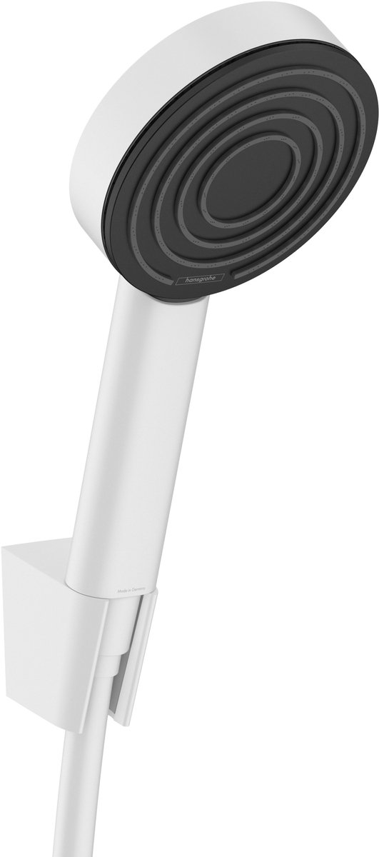 Hansgrohe Pulsify S - Doucheset met handdouche, 1jet, handdouchehouder en doucheslang 125 cm, mat wit 24301700