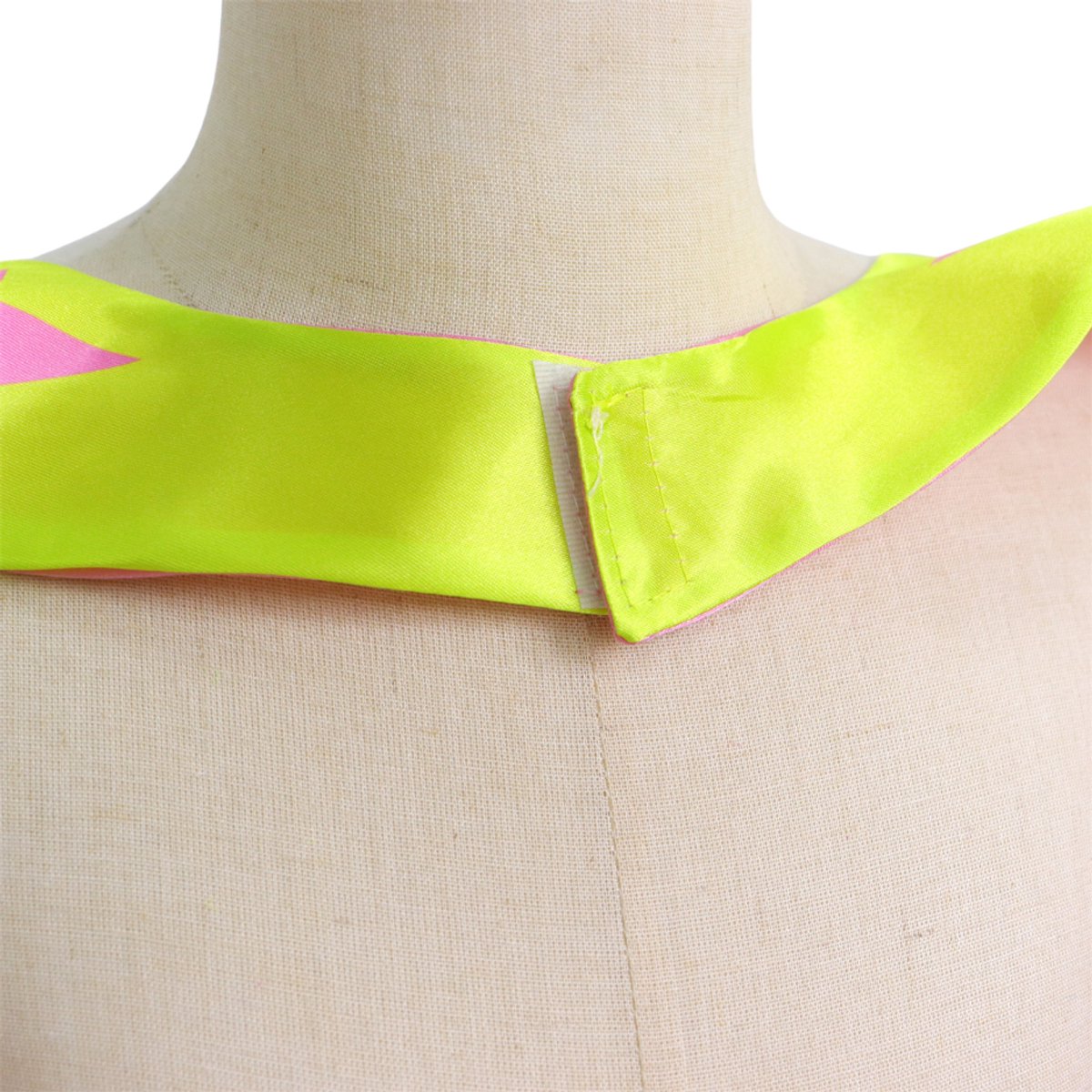 Joya Kids® Verkleedset Meisje | Superheldin Cape Masker Armbanden | Roze, Blauw en Geel met Sterren | Verkleedkleding Kinderen | Carnaval & Rollenspel | Superheld Ster | Verkleedkleding 3-delig | Roze, Blauw en Geel — afbeelding 8