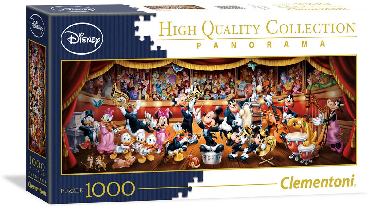 Clementoni - Puzzel 1000 Stukjes - Disney Orchestra - Puzzel Voor Volwassenen en Kinderen - 14-99 jaar — afbeelding 5