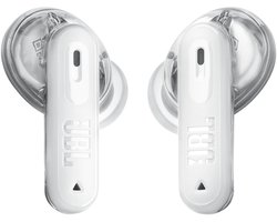 JBL Tune Beam 2 - Noise Cancelling Oordopjes - Oortjes Draadloos - Bluetooth - In-ear True Wireless - 48 uur speeltijd - IP54 - Ghost White