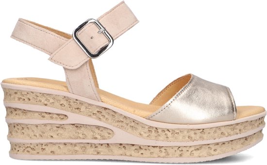 Guess Slippers met klittenband, model 'ELYZE' in roze online kopen | P&C