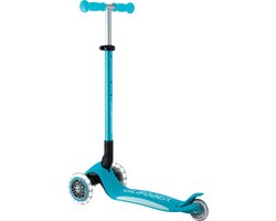 Globber Primo Foldable Plus Lights Aqua