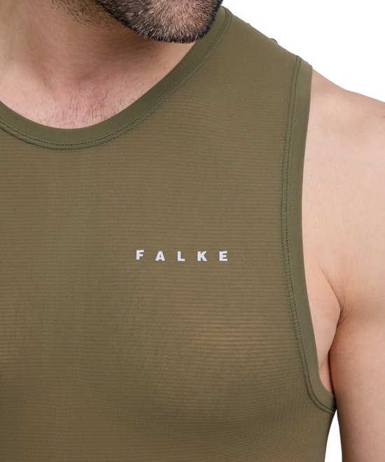 FALKE débardeur homme Ultralight Cool - chemise thermique - vert (herbe) - Taille : L