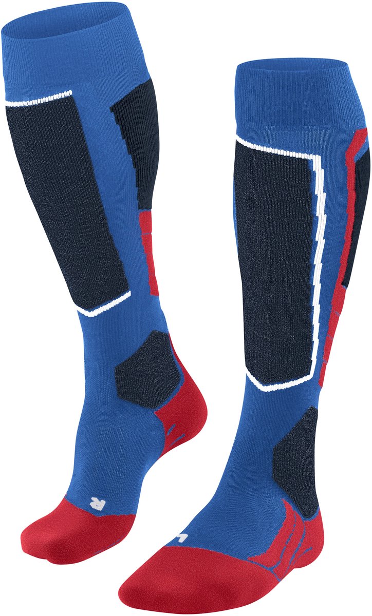 FALKE SK2 warm dik lyocell functioneel materiaal skisokken heren Blauw