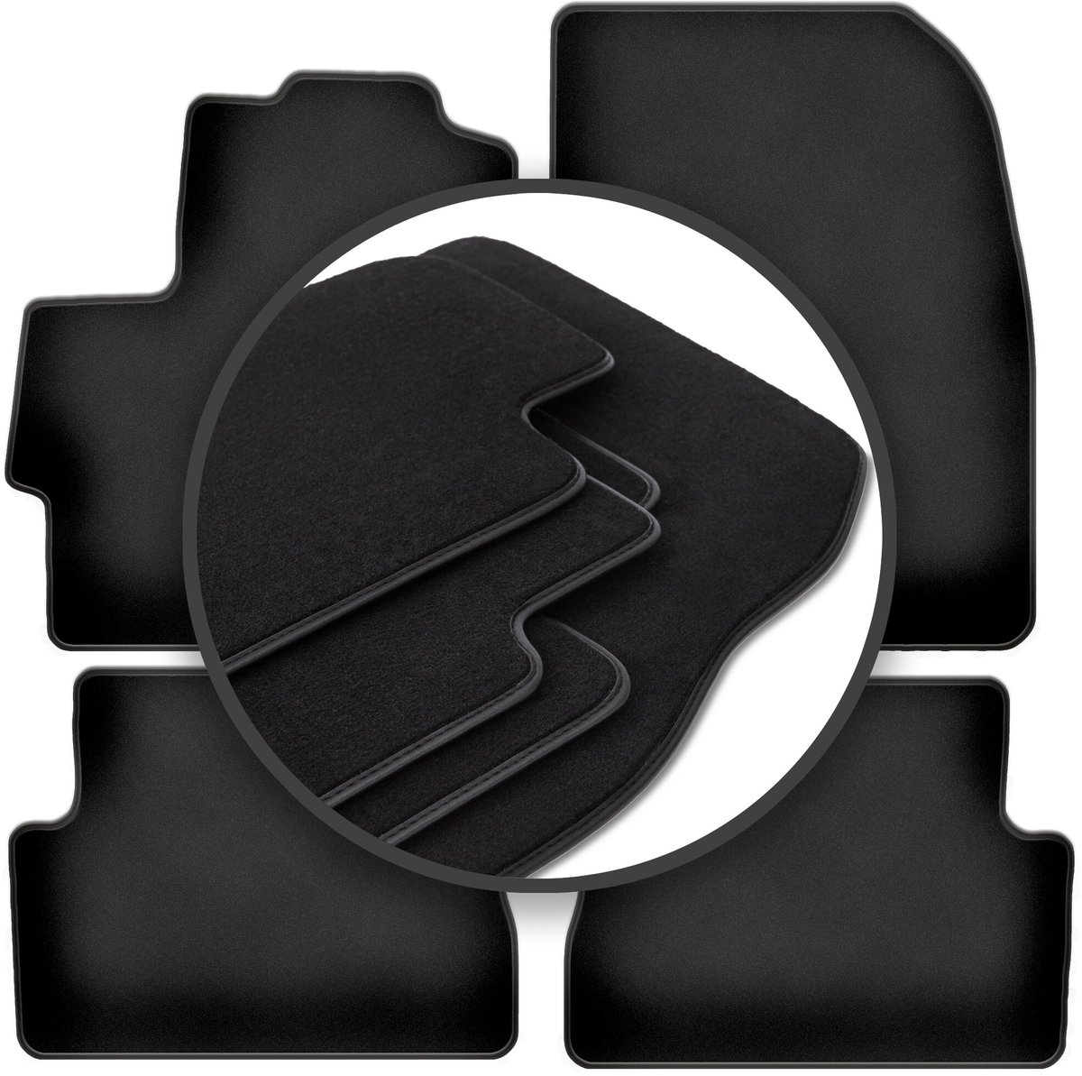Premium automatten voor: Mazda 3 I BK hatchback (2003-2009)