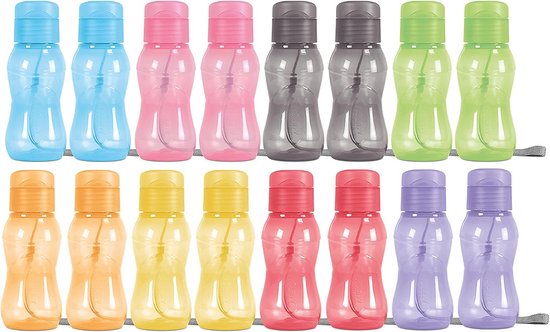 PLUSHCEWT Waterflessen voor kinderen, 500 ml, kinderwaterfles met