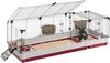 - Caviakooi - Konijnenkooi - Kooi en accessoires inbegrepen - Te openen en modulair 120 x 60 xh 50 CM - Krolik 140 PLUS
