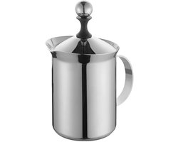 Cappuccino Creamer voor 6 Kopjes - 800 ml Roestvrij Staal - Geschikt voor Inductie