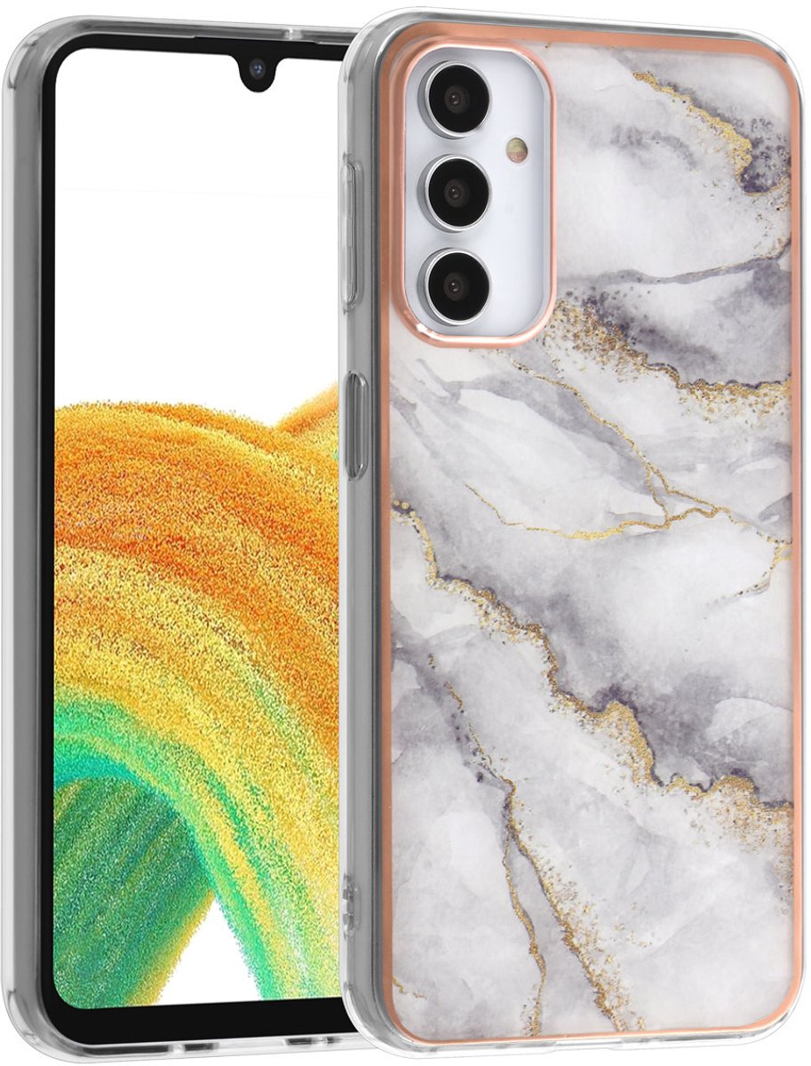 UNIQ Accessory Galaxy A24 TPU Backcover - Marble White