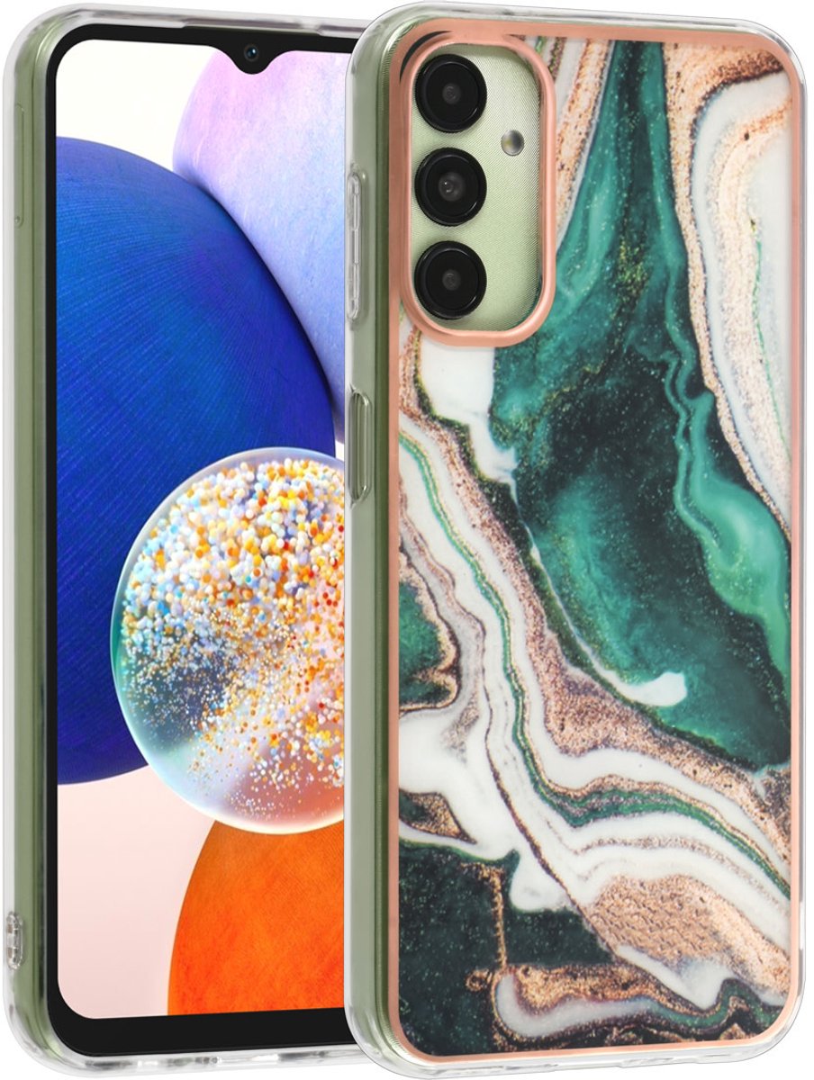 UNIQ Accessory Galaxy A14 5G TPU Backcover - Marble Green