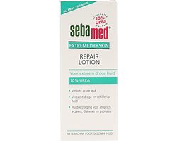 Sebamed Repear lotion 10% urea - Intensieve hydratatie - Vermindert schilfers, jeuk en roodheid van de huid - Geschikt voor atopisch eczeem, diabetes en psoriasis - Huidverzorging - 200 ml