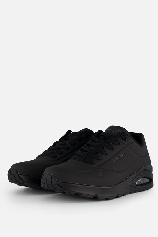 Skechers Uno - Stand On Air - Heren Sneakers - Zwart