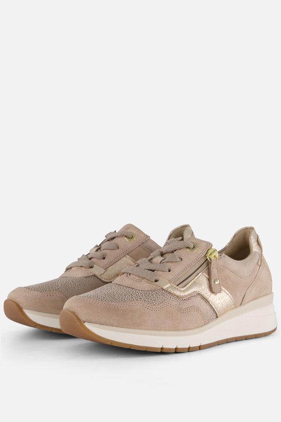 Gabor Comfort Sneakers beige Suede - Dames - Maat 40