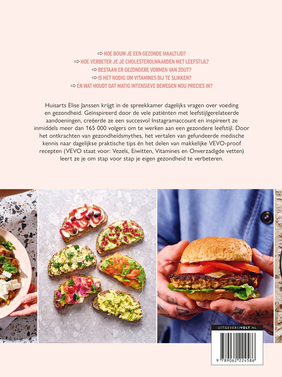 Gezond(er) met dokter Elise - back cover