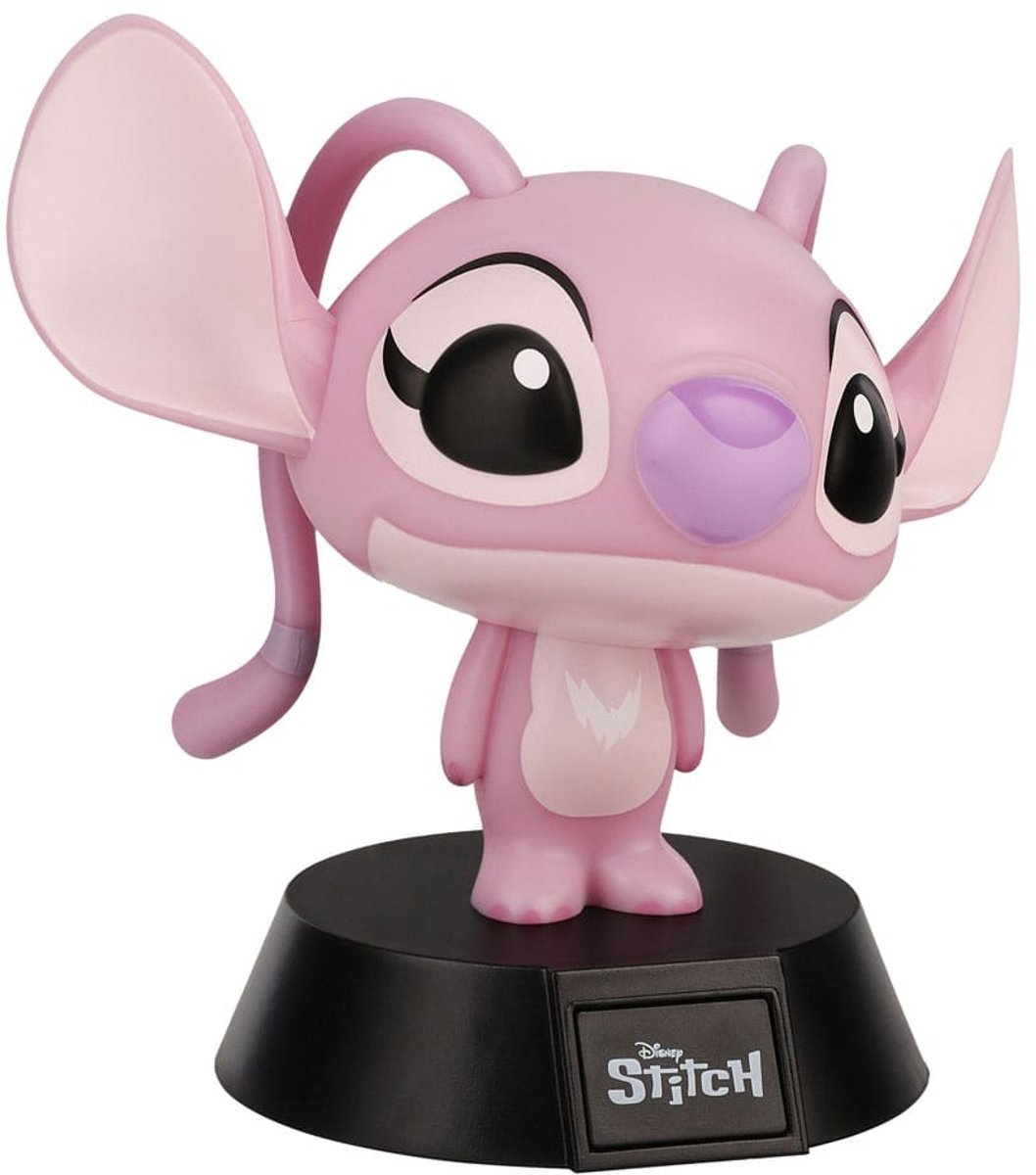 Disney Angel Mini Icon Light, Officieel Gelicentieerde Lilo & Stitch LED Lamp voor Kinderkamers, Huis, Bureau, Op Batterijen Werkend Verzamelbaar Cadeau voor Filmliefhebbers – Paladone — afbeelding 2