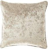 Dutch Decor LEWY - Sierkussen 60x60 cm - Pierre ponce - Beige - Coussin intérieur inclus
