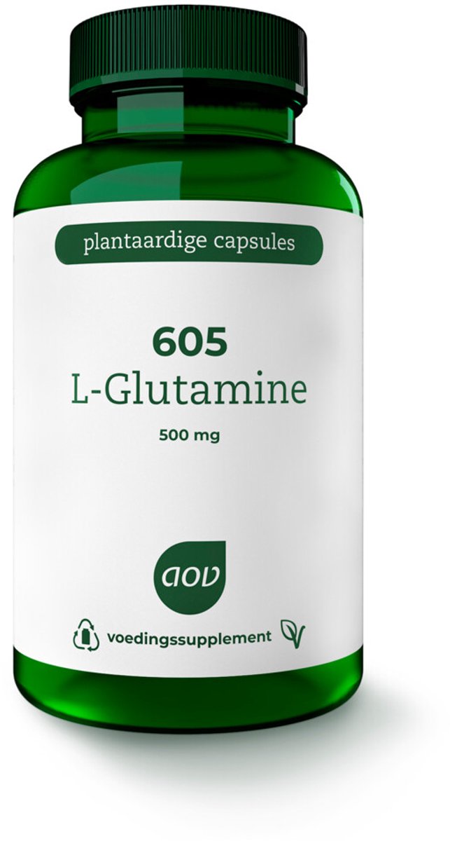 AOV 605 L-Glutamine 500mg - 2 x 90 vegacapsules - Voordeelverpakking