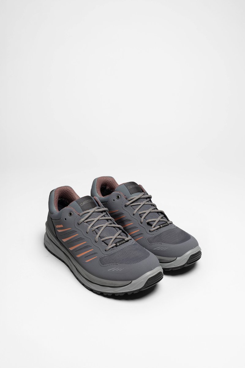AXOS GTX LO Ws Dames Grijze Wandelschoen Grijs