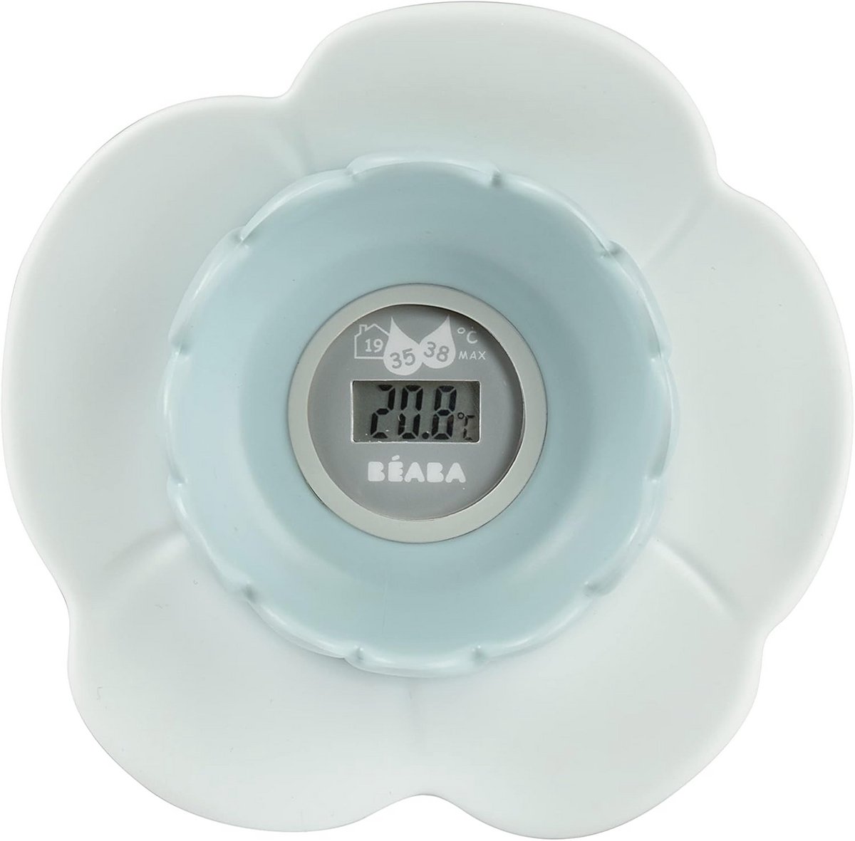 Multi-functionele digitale thermometer - Groen Blauw voor ruimte en badtemperatuur