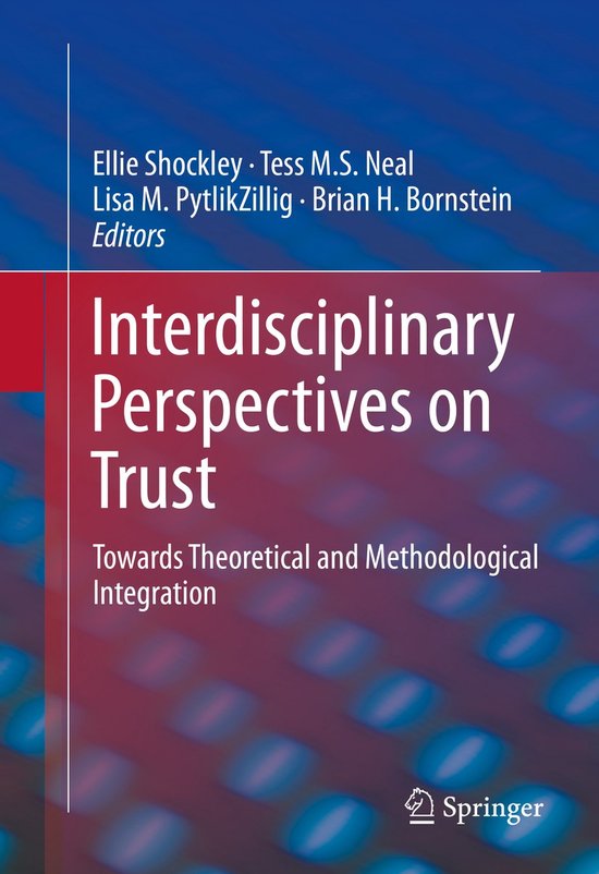 Interdisciplinary Perspectives on Trust - cover