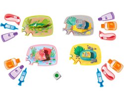 Spel - Mijn eerste spellen - Bij de dierendokter - In koffertje - 2+