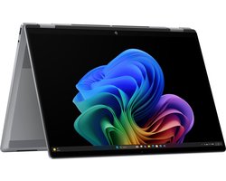 HP OmniBook X Flip 16-ar0851nd Copilot+ PC AMD Ryzen AI 5 340 Hybride (2-in-1) 40,6 cm (16") Touchscreen 2K 16 GB LPDDR5x-SDRAM 512 GB SSD Wi-Fi 6E (802.11ax) Windows 11 Home Zilver QWERTY