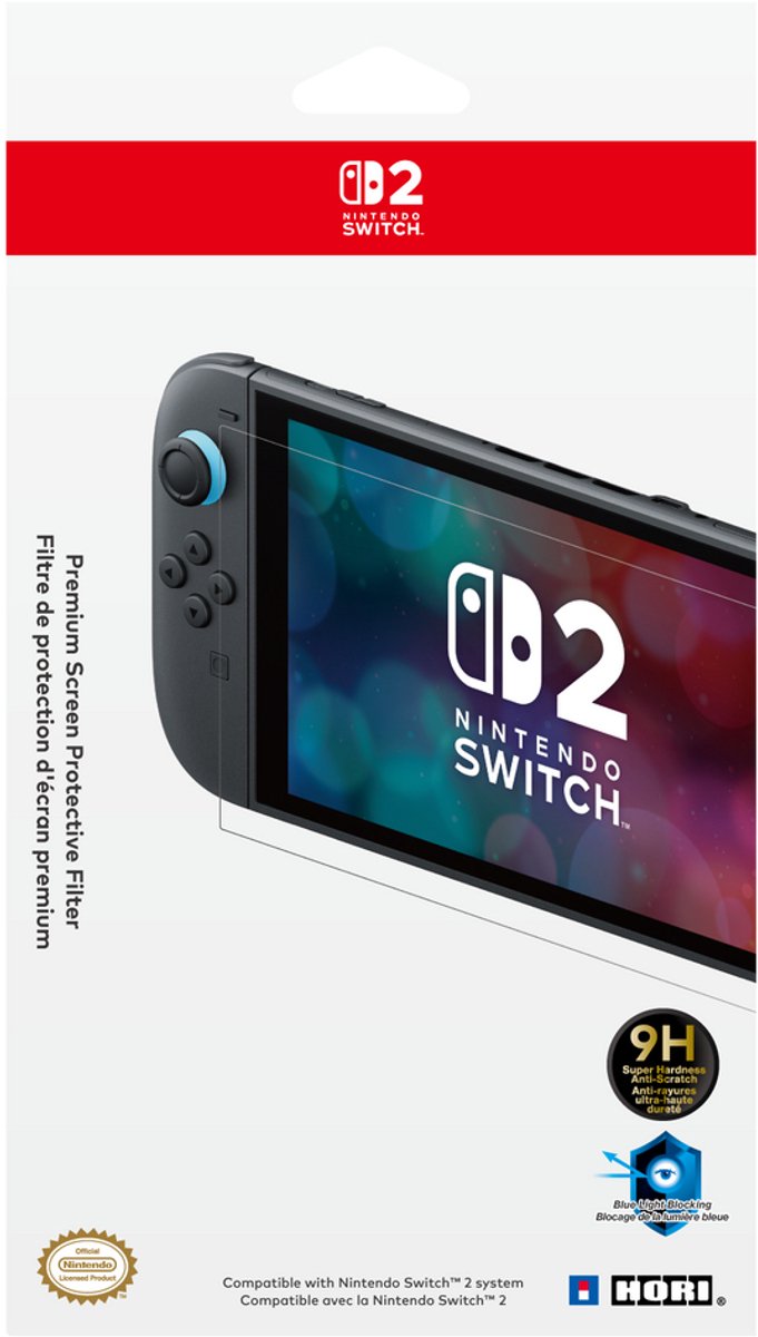 Hori Premium Switch 2 Schermbeschermer Transparant