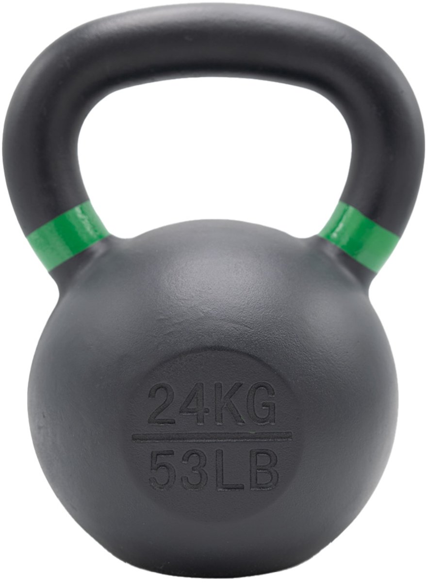 FysioSupplies - Kettlebell gietijzer 24 kg - Kettlebells