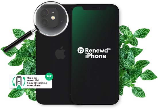 Apple iPhone 12 - 64GB - Zwart - 5G - Super Retina XDR-display | bol