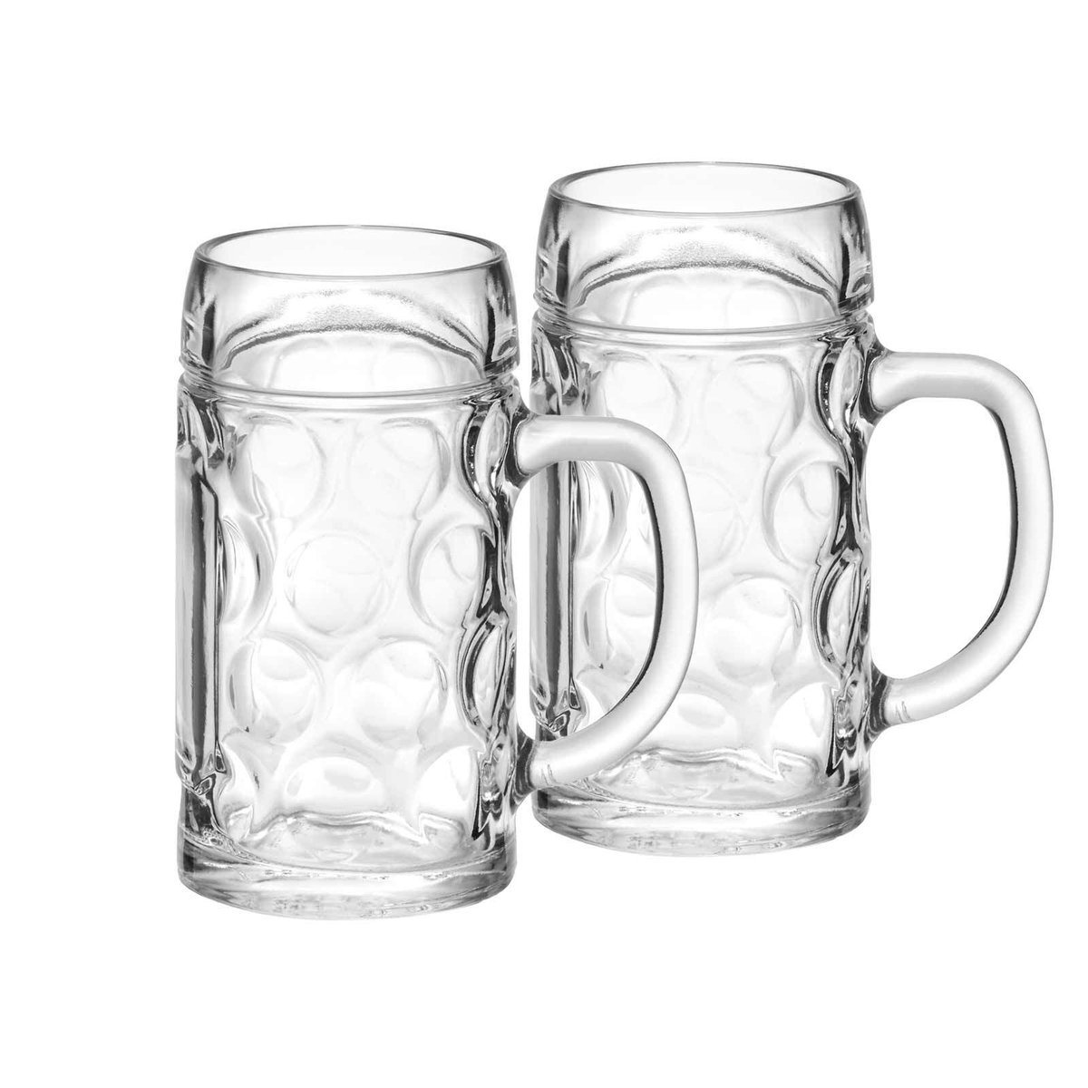 Bierkrüge geeicht München 0,5 Liter Set van 2