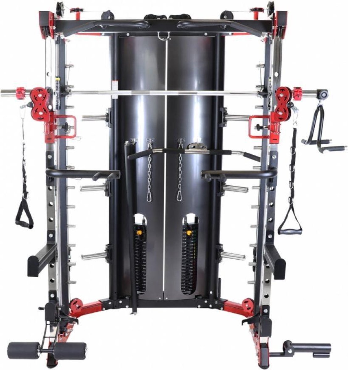 Gorilla Sports Kracht station met gewichten - 60 kg - Multi station - Smith machine