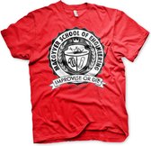 T-shirt Macgyver École Of Engineering - XX-Large - Rouge