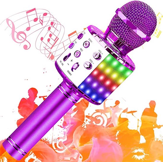 kinder microfoon / microfoon voor kinderen, speelgoed voor jongens en  meisjes vanaf 4... | bol.com