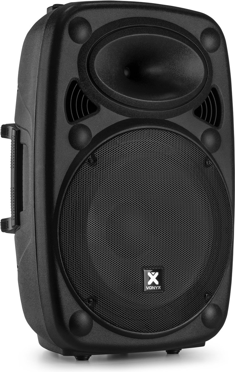 Vonyx Verve46 Enceinte Sono Portable 1000W, Enceinte Bluetooth Puissante, 2  Micros sans Fil, Poignées et roulettes de Transport, Idéale pour Vos  Evénements, Karaoké, Fêtes en Extérieur : : Instruments de musique  et