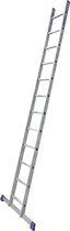 Alumexx enkele ladder - 12 Treden - Lengte 321 cm - Aluminium