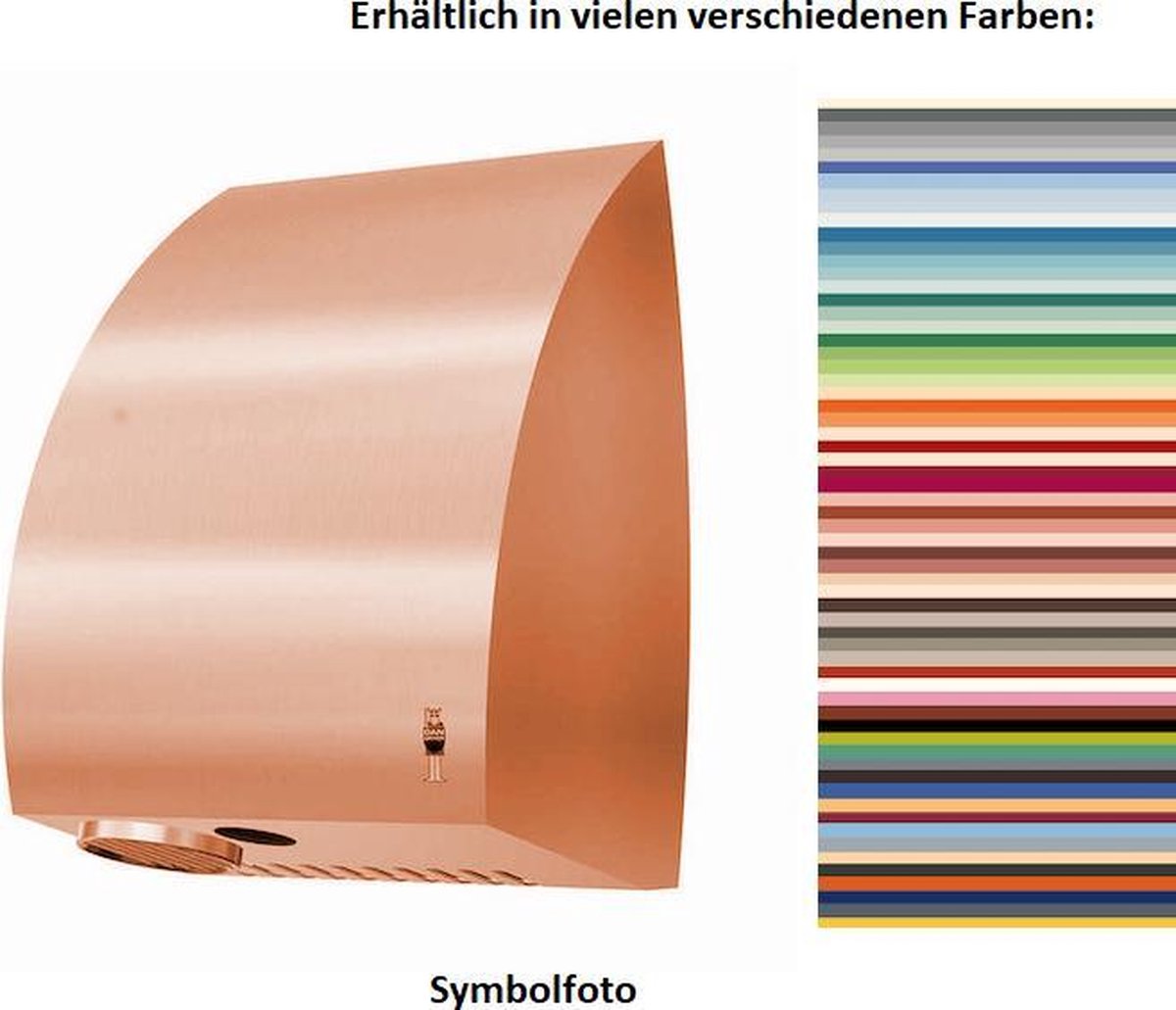 Dan Dryer Exclusive AE hand dryer in many different colors of your choice