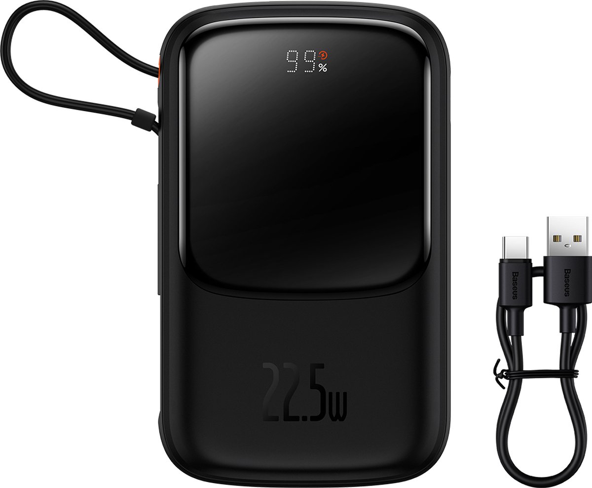 Baseus Powerbank 10000 mAh met Led Display en Type-C - afbeelding 3