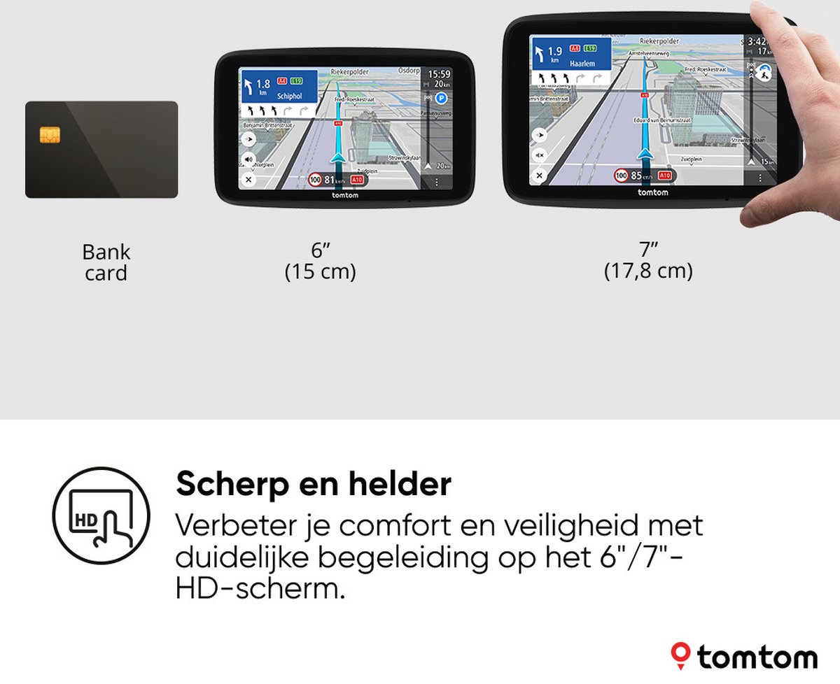 TomTom GO Expert 7 PLUS Premium Pack - Vrachtwagennavigatie - Wereld thumbnail 8
